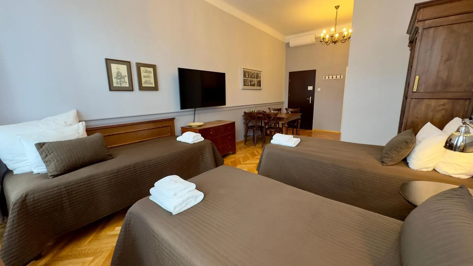 קרקוב Scharffenberg Apartments Main Square